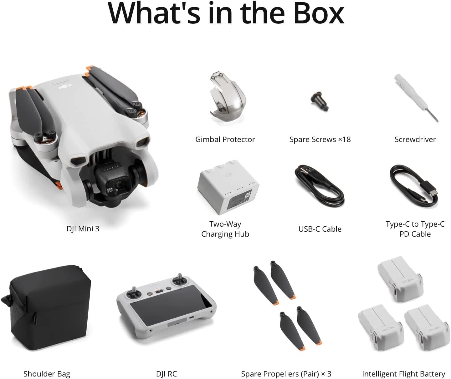 Almost new Limited time discounted price of $107 DJI Mini 3 Fly More Combo (DJI RC)