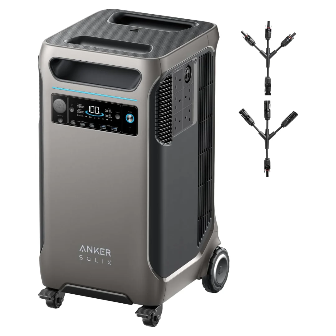 Stock promotionAnker SOLIX F3800 Portable Power Station Battery Backup ( 3840Wh - 6000W ) | A1790211