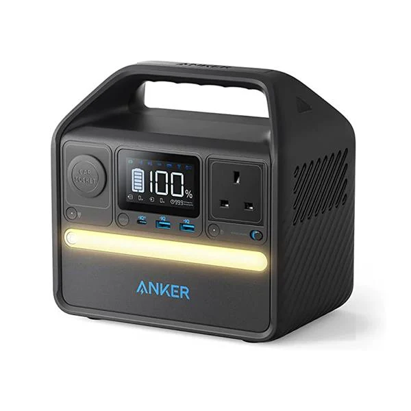 Stock promotionAnker Portable Power Station 256Wh, 521 200w 5 Port Powerbank ( Backup Battery ) | A1720211